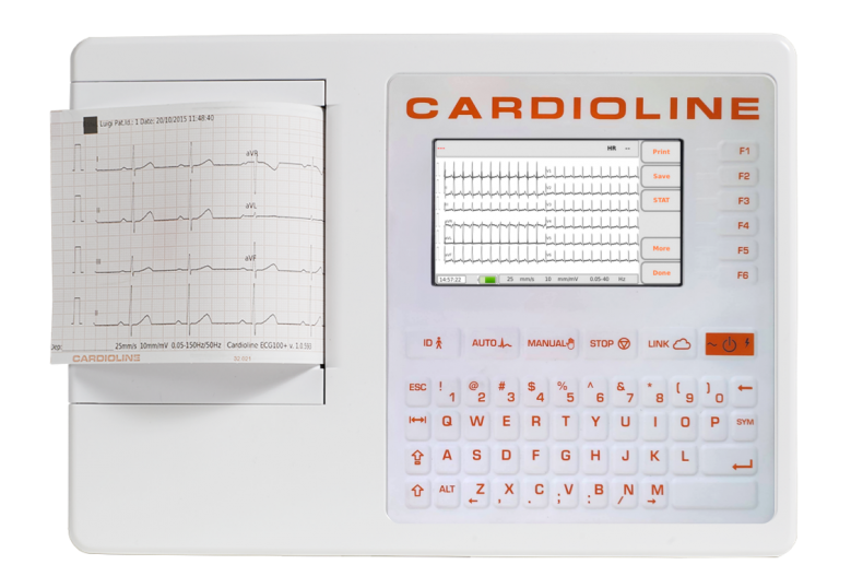Cardioline ECG100+